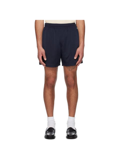 LACOSTE Navy Tennis Heritage Shorts