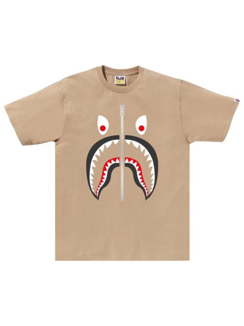 BAPE Mad Shark Tee 'Beige'