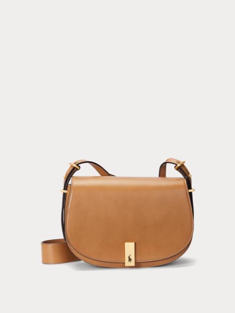 Polo Ralph Lauren Polo ID Leather Saddle Bag