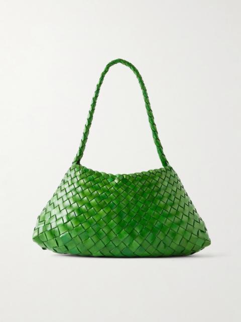DRAGON DIFFUSION Rosanna Mini Woven Leather Shoulder Bag