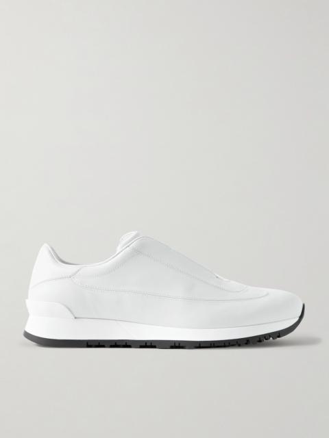 John Lobb Lift Leather Slip-On Sneakers