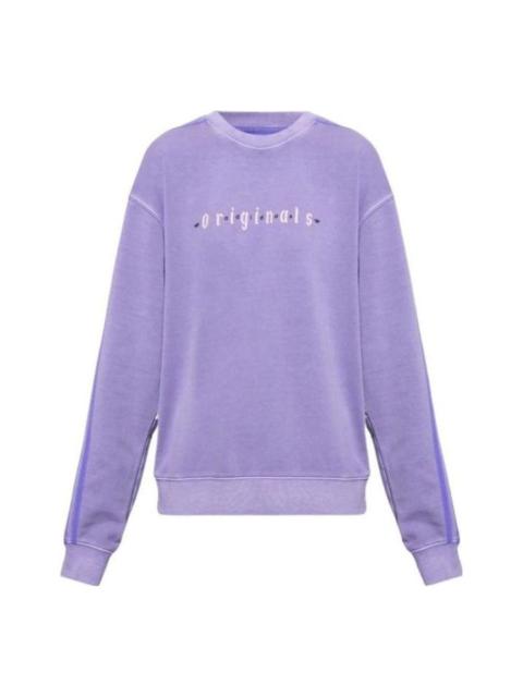adidas (WMNS) adidas Originals Sweatshirt 'Purple' IP7135