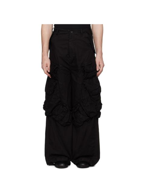 Julius Black Hellion Cargo Pants