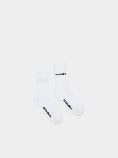 DSQUARED2 DSQUARED2 VISCOSE LOGO SOCKS