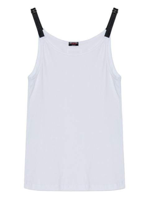 DSQUARED2 x Magliano double-strap tank top