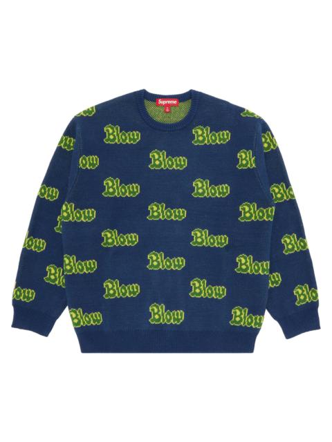 Supreme Blow Sweater 'Navy'
