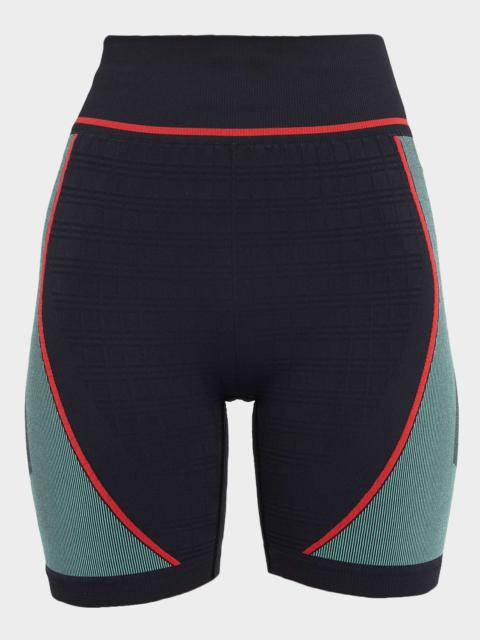 CASABLANCA Seamless Biker Shorts