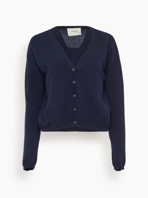 LISA YANG Abby Cardigan in Navy