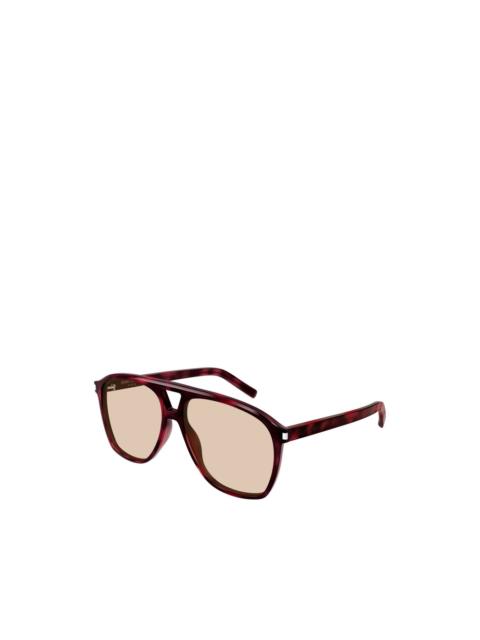 SAINT LAURENT Dune pilot sunglasses
