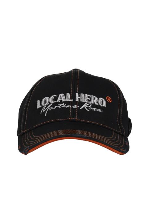 Martine Rose ROLL BACK CAP / BLK-ORG BLKORA