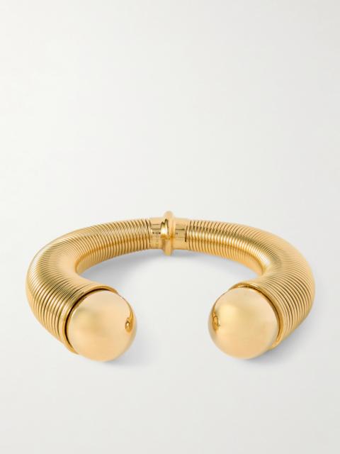 Alaïa Sphere Gold-tone Cuff