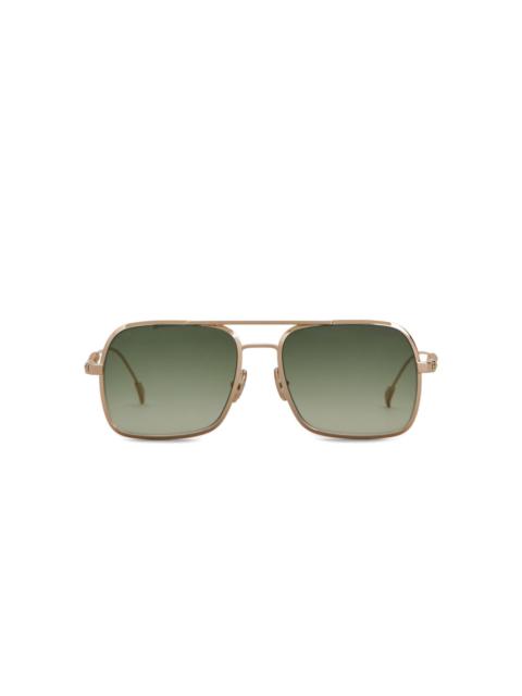 Tod's braided square-frame sunglasses