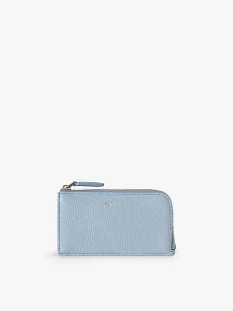 Mulberry Continental small grained-leather key pouch