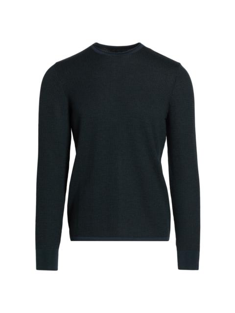 rag & bone Men's Gregory Wool-Blend Crewneck Sweater - Navy