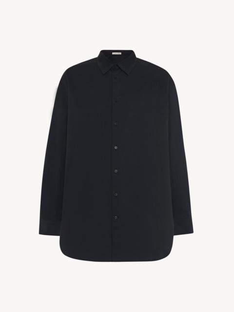 The Row Lukre Shirt in Cotton and Cashmere