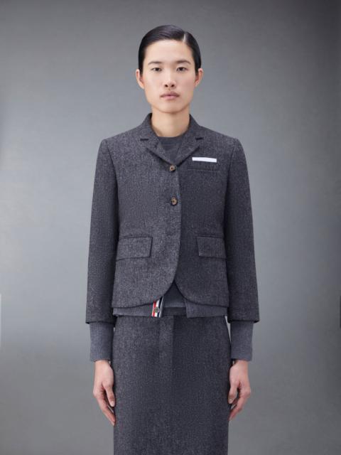 Thom Browne Donegal Tweed Lighthouse Running Stitch High Armhole Sport Coat