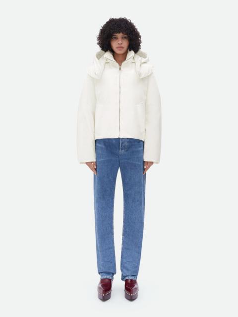 Bottega Veneta Frosted Poplin Puffer Jacket