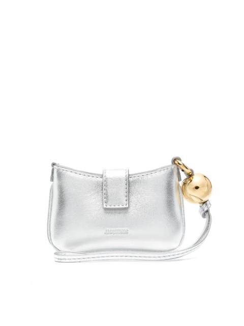JACQUEMUS Le Porte Bisou leather wallet