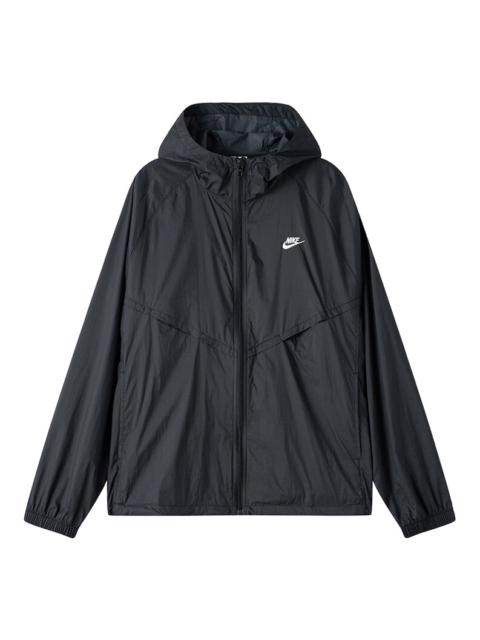Nike Nike Windrunner Full-Zip UV Jacket 'Black' IO9628-010