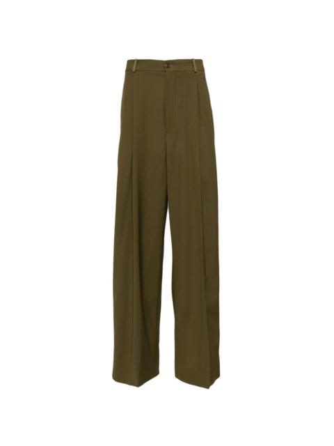 HED MAYNER wide-leg tailored trousers