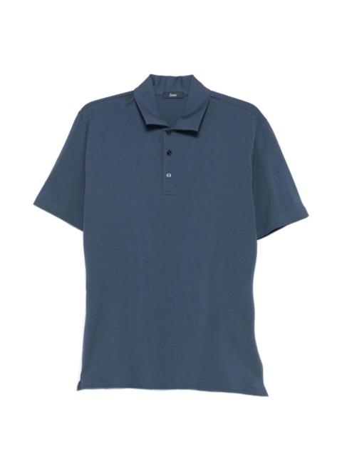 Herno short-sleeve polo shirt