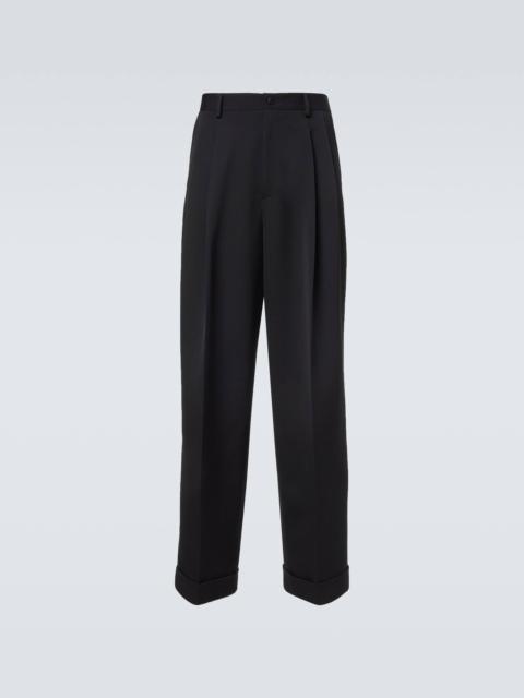 Dolce & Gabbana Wool and silk-blend gabardine suit pants