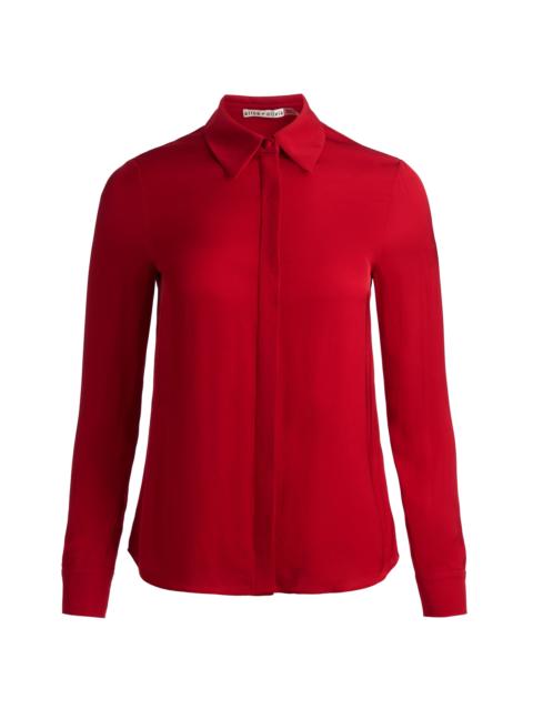 Alice + Olivia WILLA COMBO BLOUSE