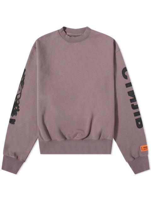 Heron Preston Heron Preston Flaming Skull Crew Sweat