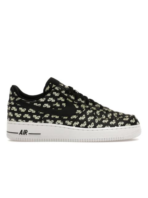 Nike Nike Air Force 1 Low All Over Logo Black REVERSIBLE