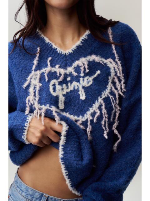 GUIZIO GUIZIO HEART SWEATER
