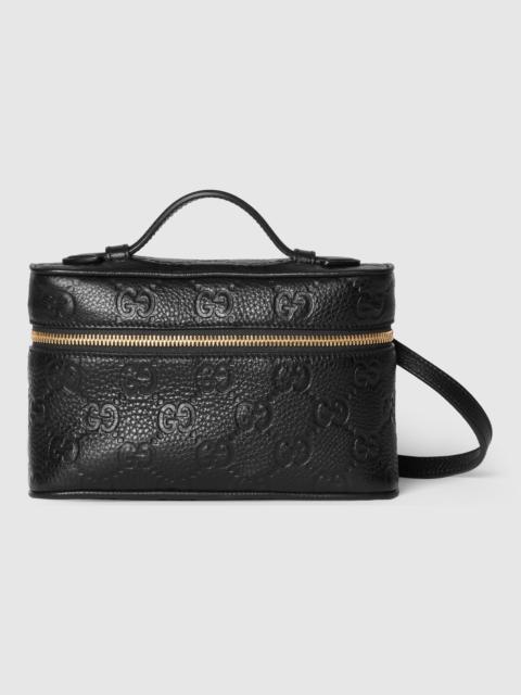 GUCCI GG Emblem super mini bag