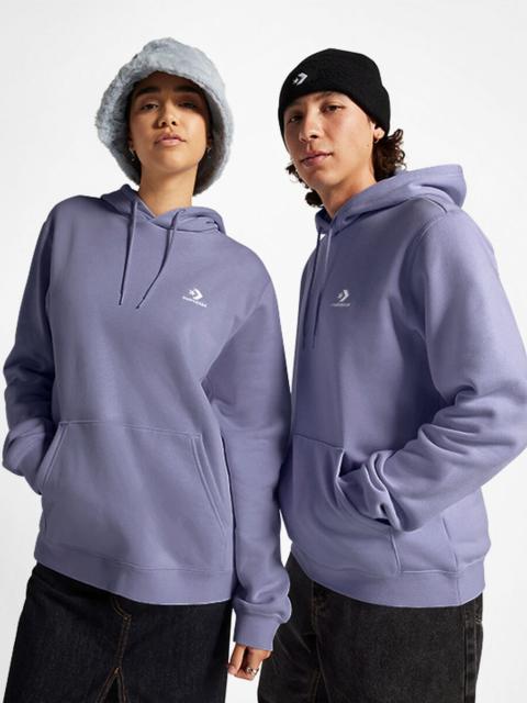 Converse Go-To Embroidered Star Chevron Standard-Fit Fleece Hoodie