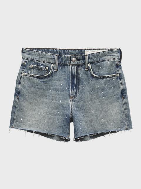 Vintage Cut-Off Denim Shorts