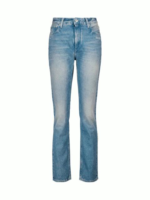 Off-White High-rise slim jeans