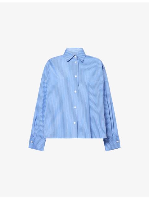 WEEKEND Max Mara Stripe Cotton Shirt