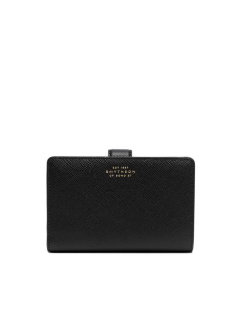 Smythson bi-fold leather purse