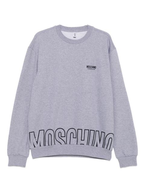 Moschino logo-print sweatshirt