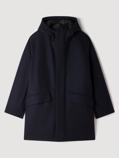 Sandro WOOL AND CASHMERE PARKA