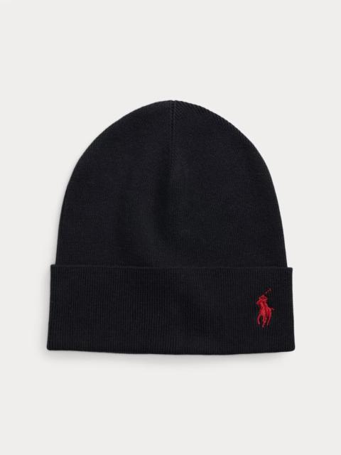 Polo Ralph Lauren Rib-Knit Cotton Beanie