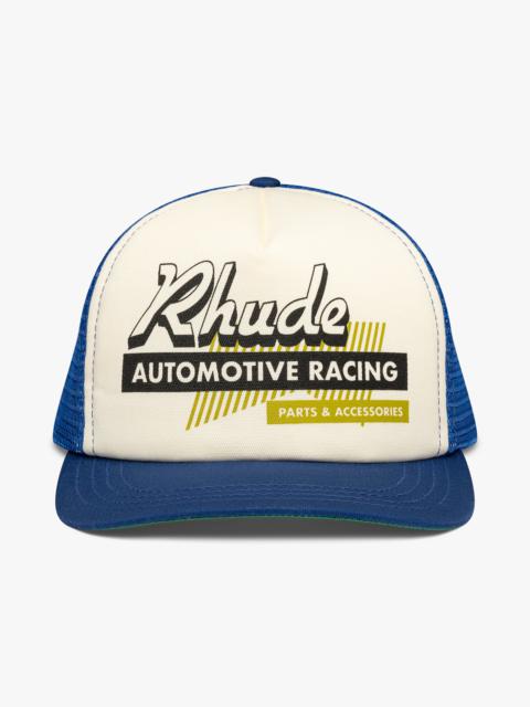 Rhude RHUDE AUTO RACING TRUCKER HAT