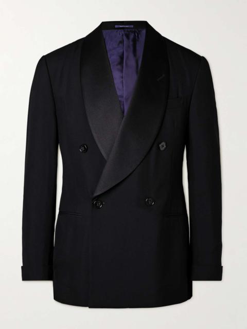 Ralph Lauren Slim-Fit Shawl-Collar Double-Breasted Wool Tuxedo Jacket