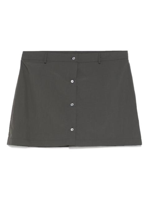 paloma wool buttoned mini skirt