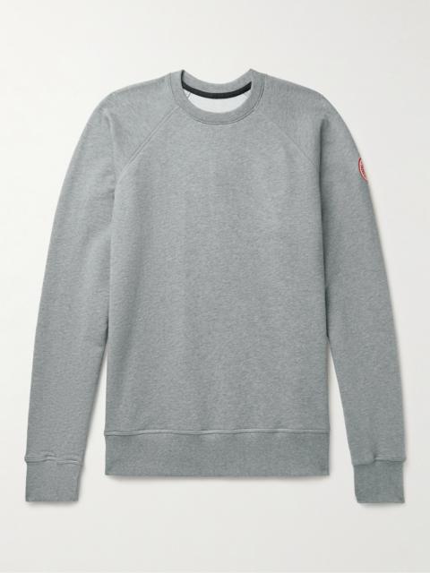 Canada Goose Huron Logo-Appliquéd Cotton-Jersey Sweatshirt