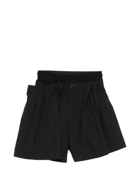ALAINPAUL buttoned shorts