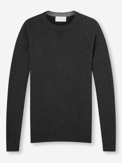 Men's Sweater Finley Cashmere Charcoal Heather