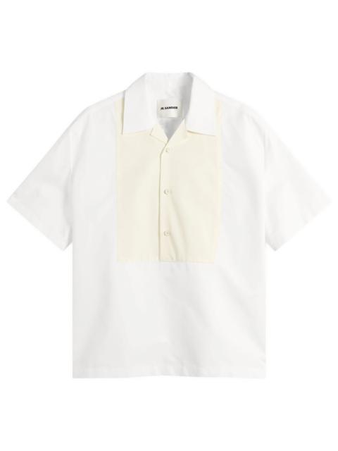 Jil Sander Jil Sander Boxy Fit Bowling Contrast Colour Shirt