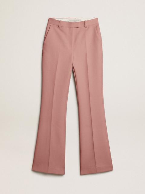Golden Goose Pants in pink tailoring fabric