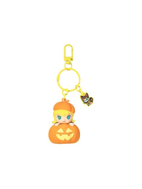 POP MART Pop Mart Molly Happy Halloween Party Series Luminous Pumpkin Pendant