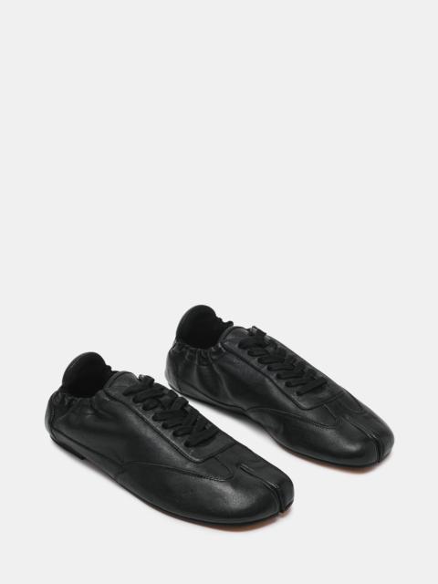 STEVE MADDEN SOUTH BLACK LEATHER