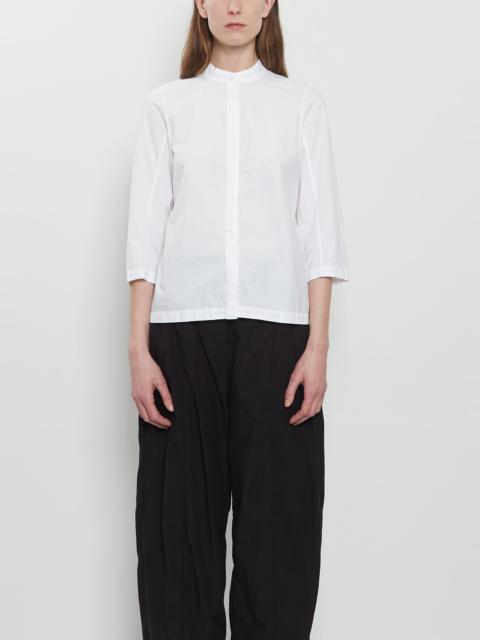 Bergfabel Ada Cotton Tailored Shirt — White